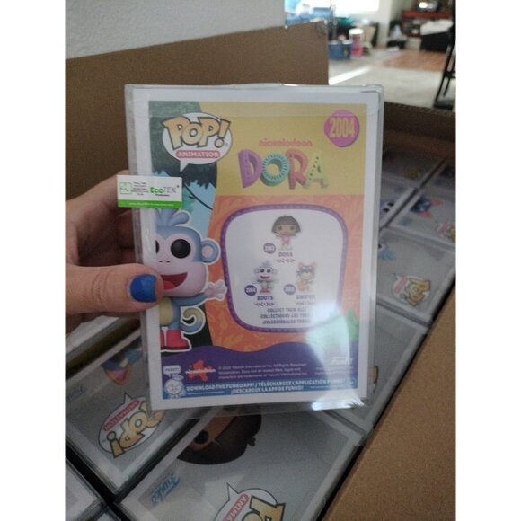 Funko Dora the Explorer - Boots Dora Swiper Pop! Vinyl Figure 3 SET + Protectors - Picture 13 of 13